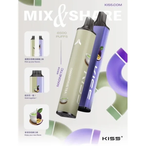 Kiss5拋棄式🪄6500口K65🔋